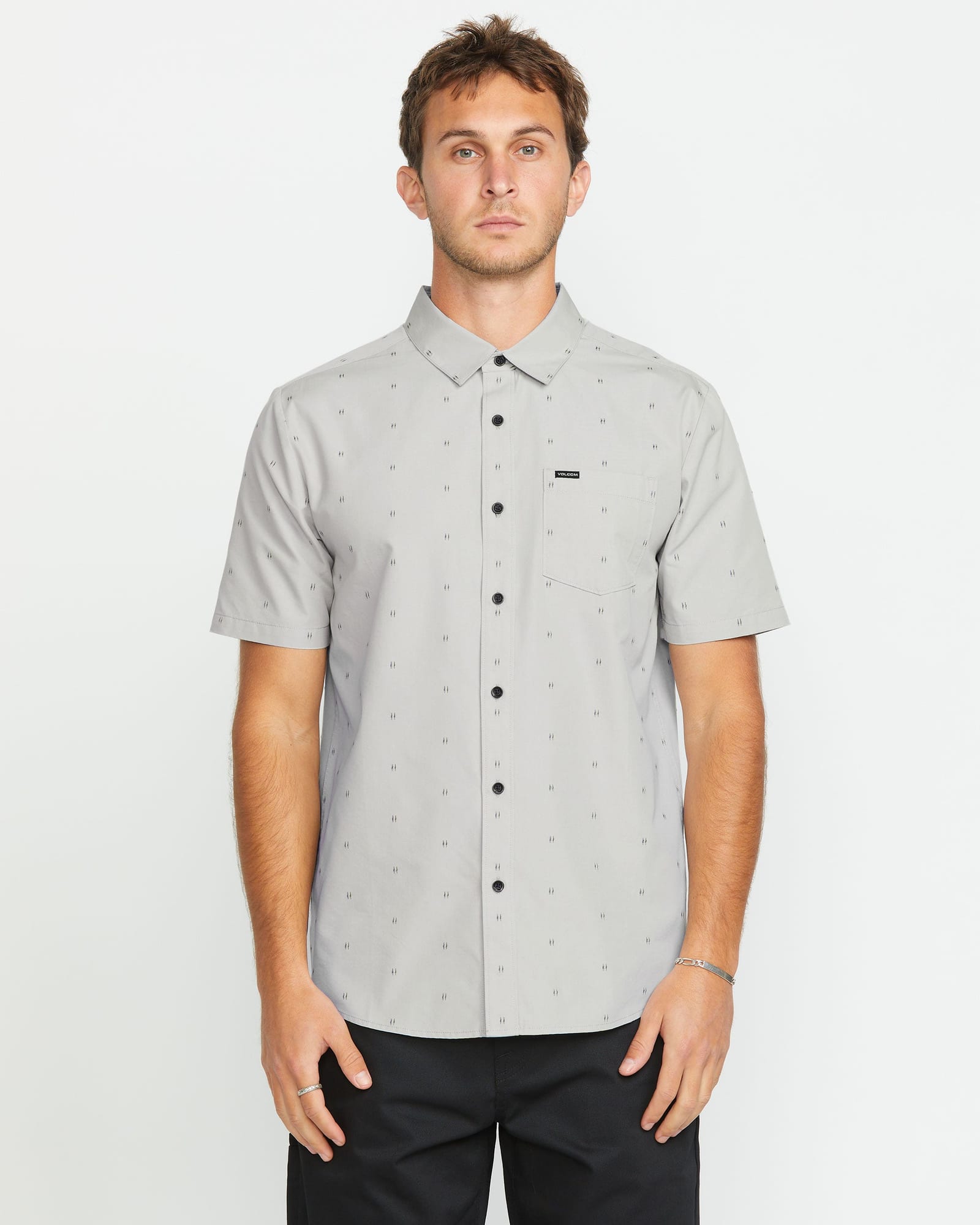 Volcom Men's Bankstone Short Sleeve Shirt - Image 4