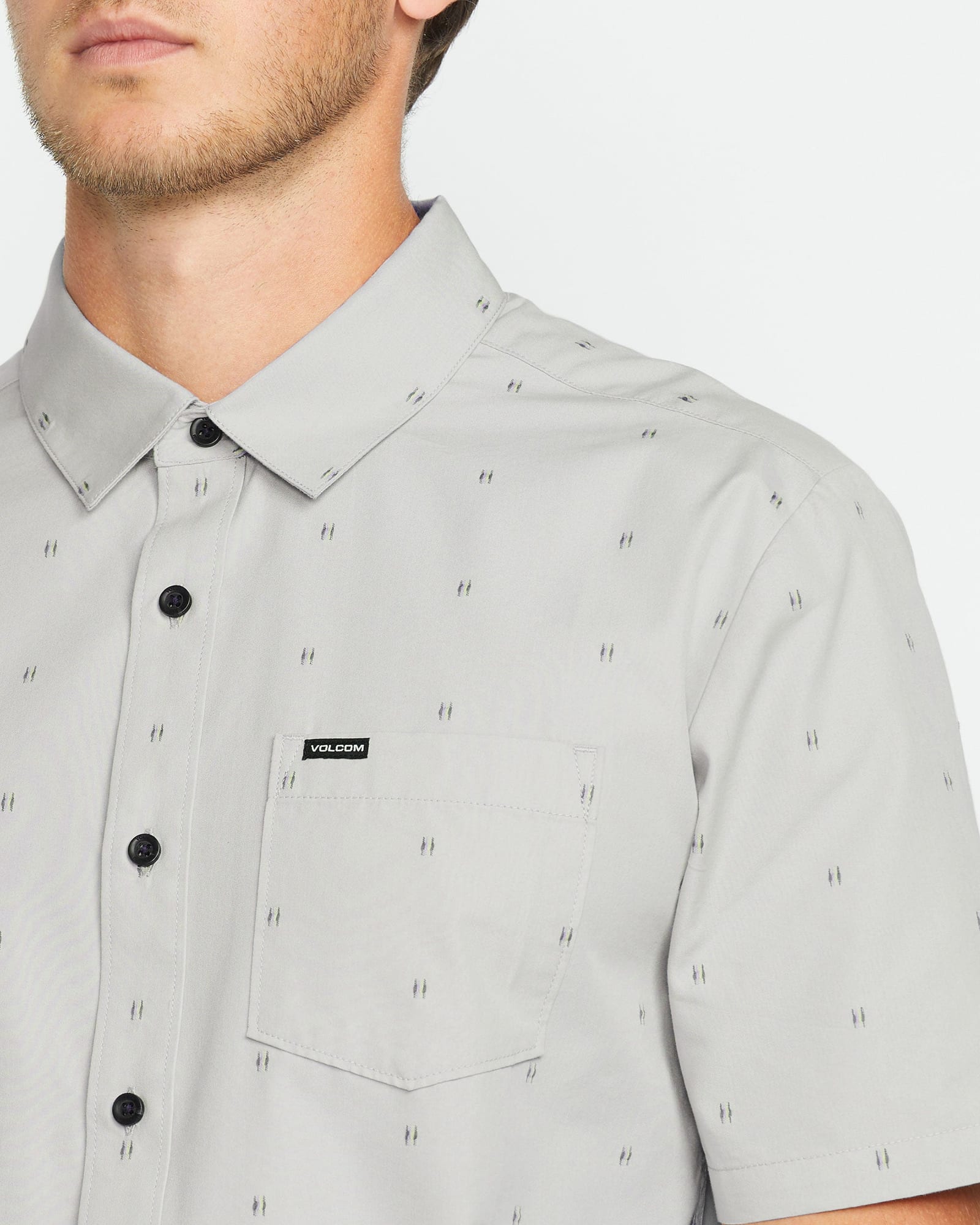 Volcom Men's Bankstone Short Sleeve Shirt - Image 23